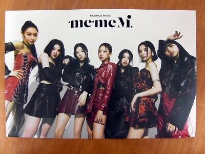 PURPLE KISS - memeM (Ver. B) [OFFICIAL] POSTER *NEW* K-POP