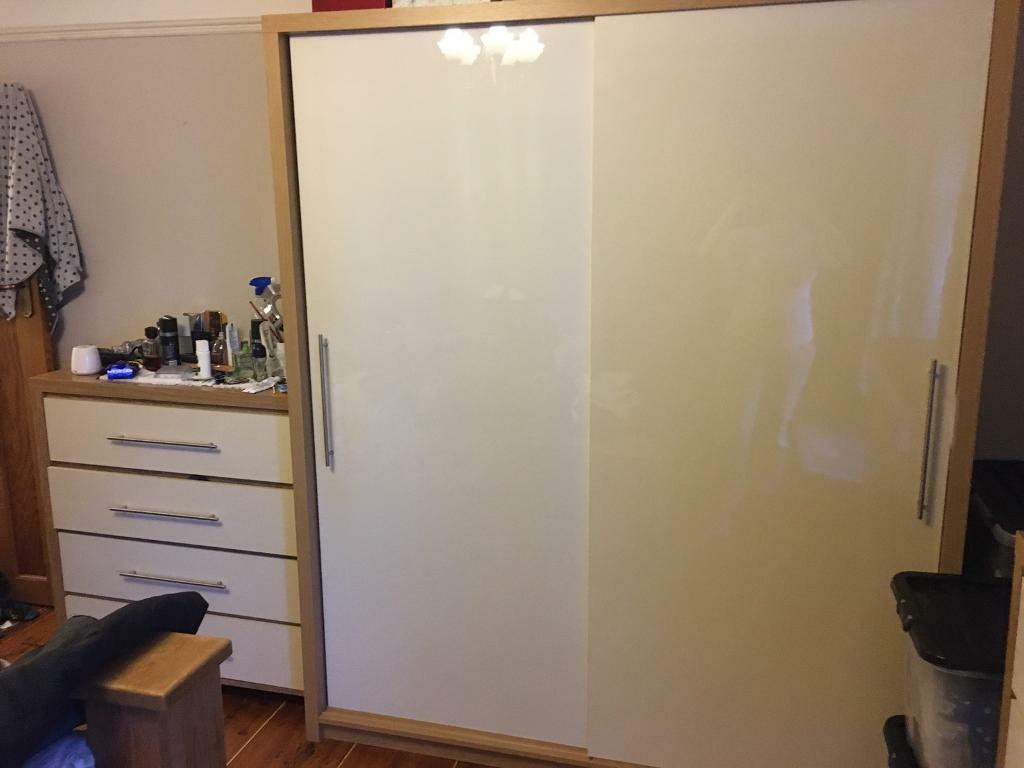 Next Bedroom Furniture Wardrobe And 2 Sets Draws In Stockport
