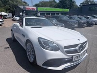 2017 Mercedes-Benz SLC White SLC250d AMG Line Convertible, 41,500 miles, Euro 6,