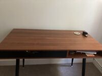 Office desk with drawer - Excellent condition, Brown Manufactured Wood