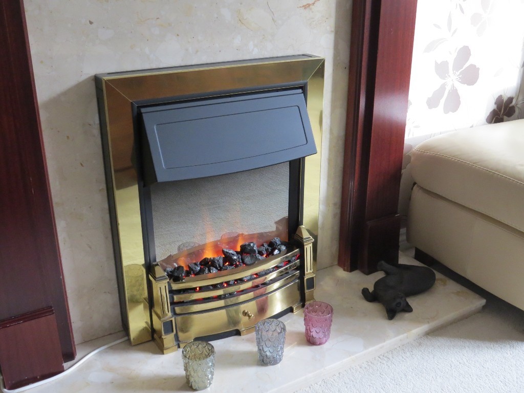 Dimplex coal effect electric fire. Good condition. Free standing easy