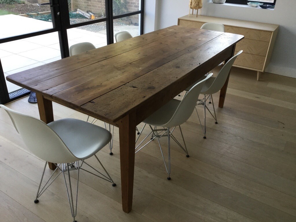 Antique rustic wood dining table | in Bromley, London | Gumtree
