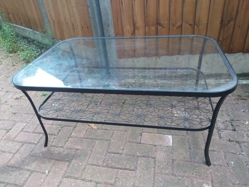 WROUGHT IRON GARDEN / COFFEE TABLE | in Kingsbury, London | Gumtree