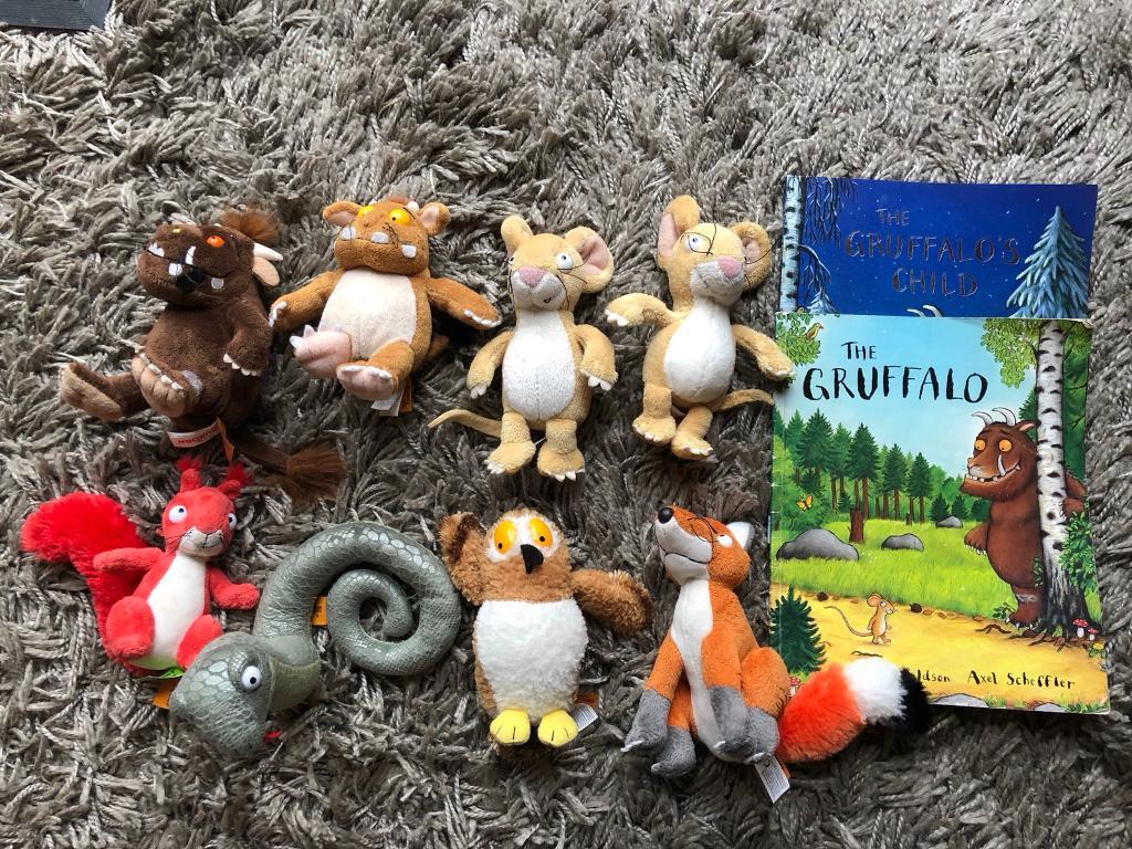 Beautiful Gruffalo book & soft toy set in Broughton, Buckinghamshire
