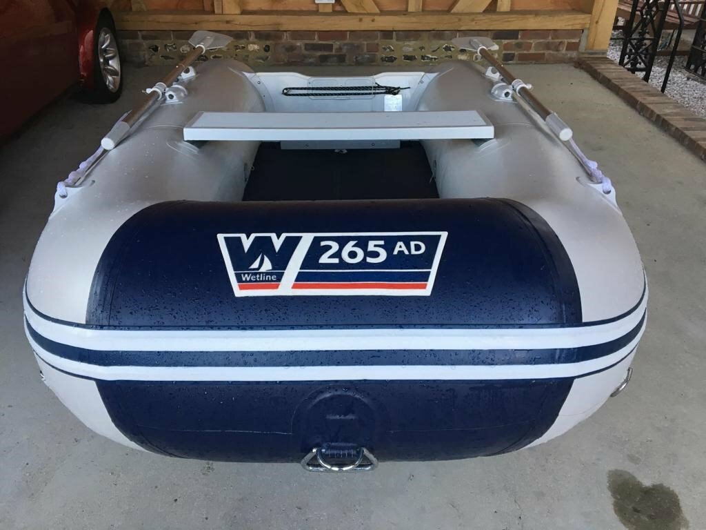 Wetline AD265 Air Deck Inflatable Dinghy upto 3 people in Warsash