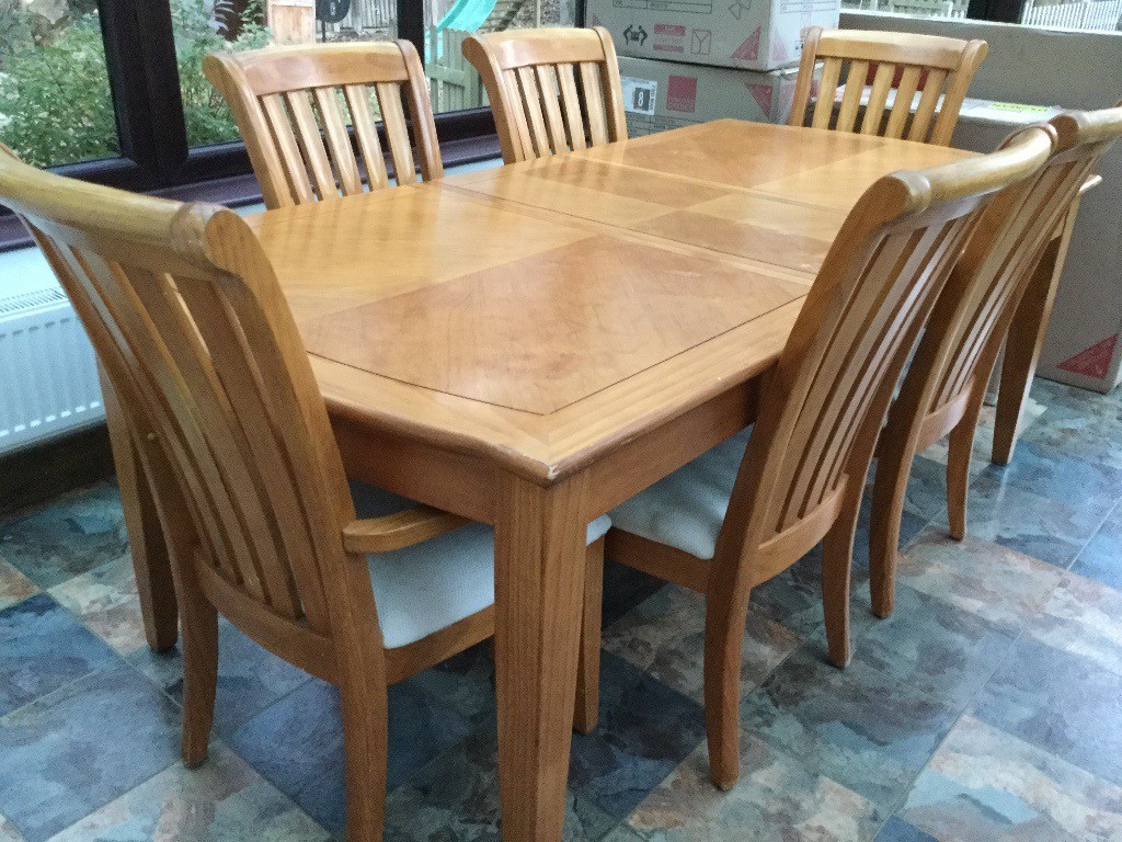 Wood expandable dining table in Norwich, Norfolk Gumtree