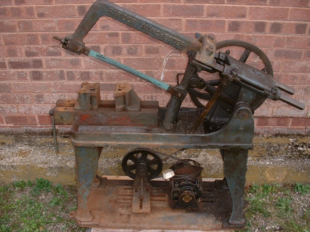 Rapidor Manchester Power Hacksaw Vintage in Chesterfield, Derbyshire