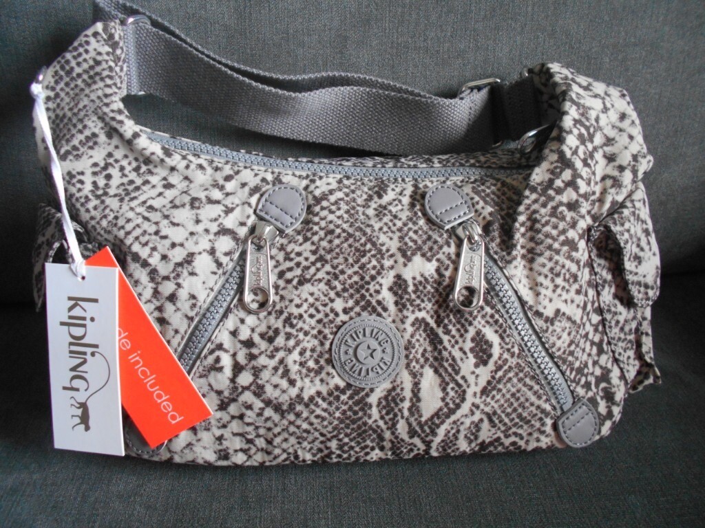 NEW KIPLING HANDBAG SNAKESKIN ANIMAL BAG in Aberdeen Gumtree
