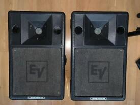 image for EV Electro Voice S200 speakers with stand and accessories