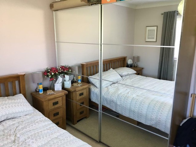 Large Double Mirrored Sliding Wardrobe Ikea Pax In Colchester