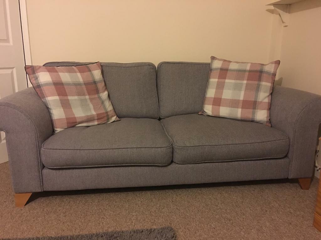 DFS Grey 3 seater sofa 1 year old in Fareham, Hampshire Gumtree