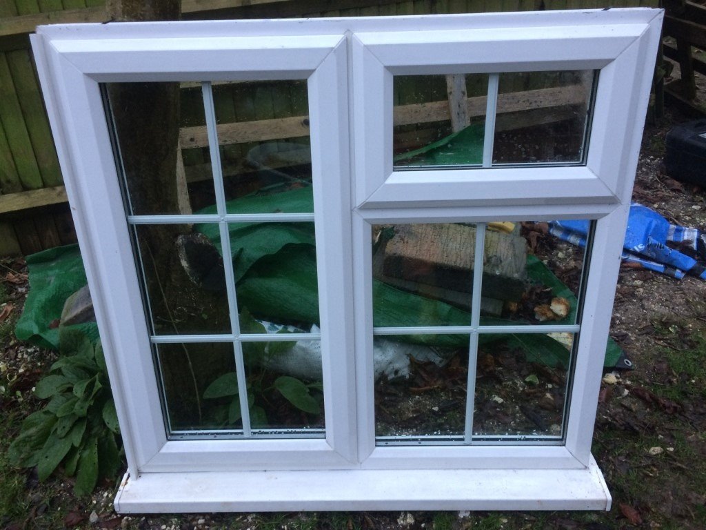 uPVC Double Glazed casement window with bars in Hungerford