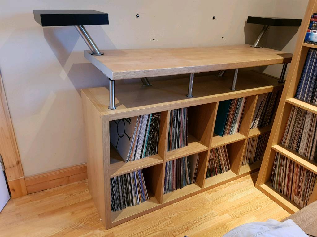 Ikea kallax custom dj stand. in Shotts, North Lanarkshire Gumtree