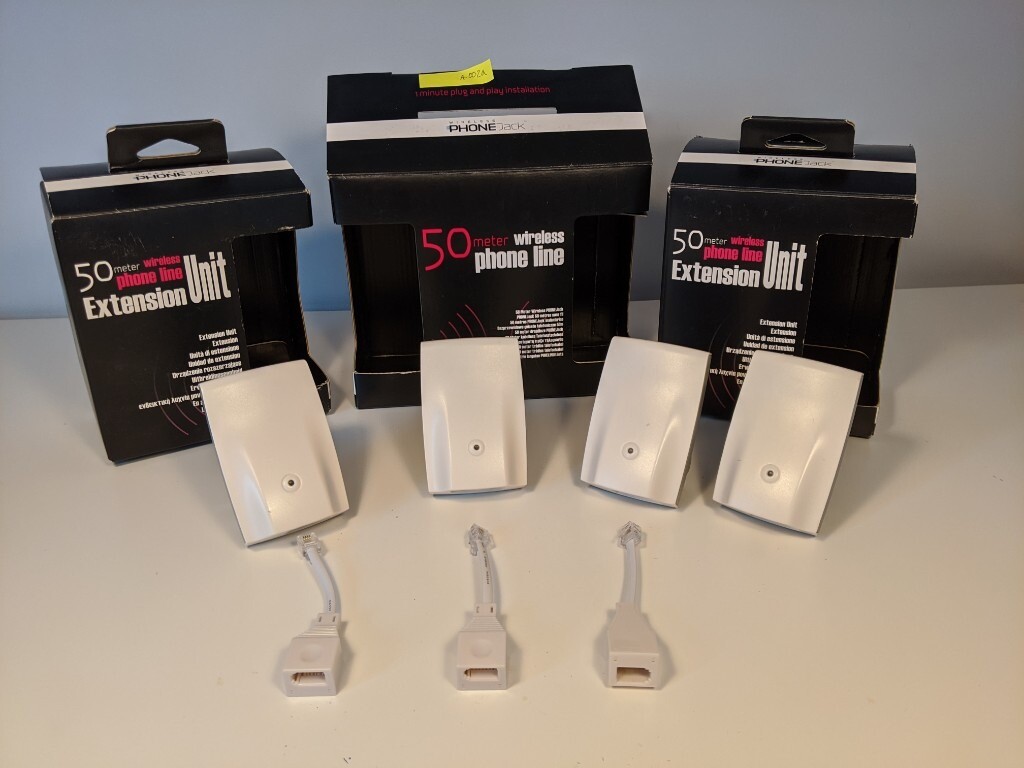 RTX Wireless Phone Extension Kit 3120 3121 for 3 phones/devices/sky box