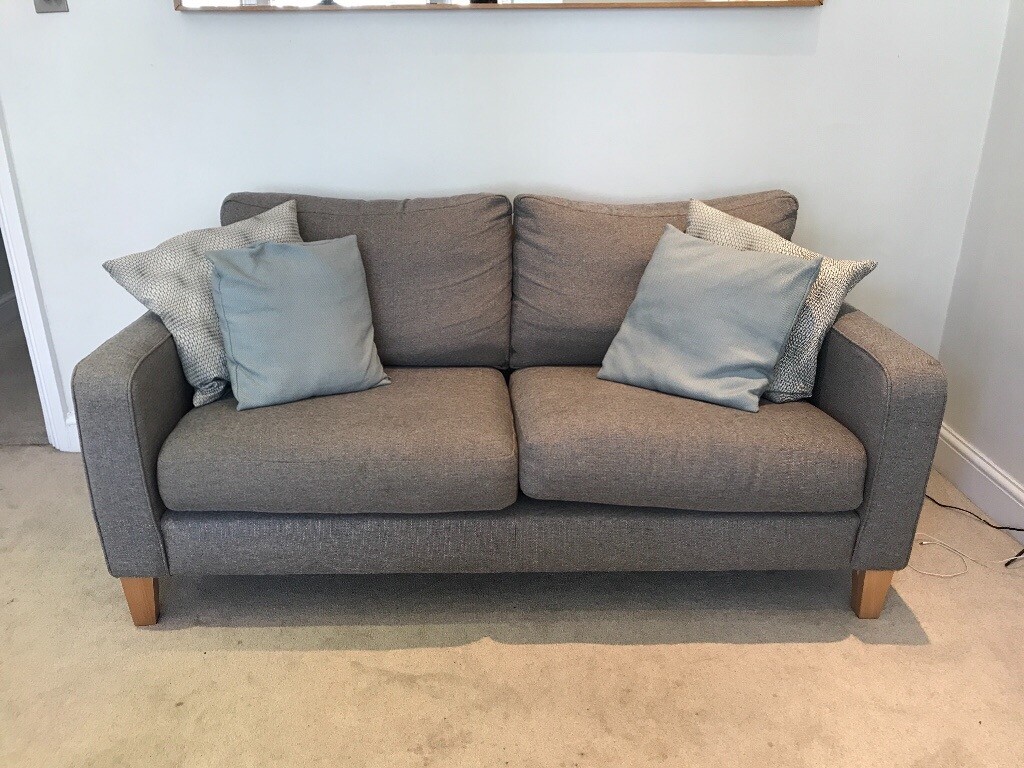Grey John Lewis Sofa, 2 Seater, perfect condition in Clapham, London
