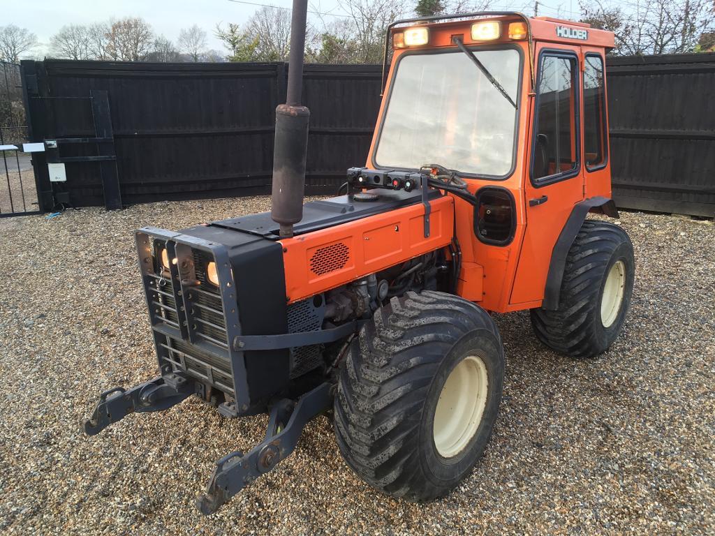 Holder c50 municipal compact tractor 3 cylinder turbo 4x4 i in