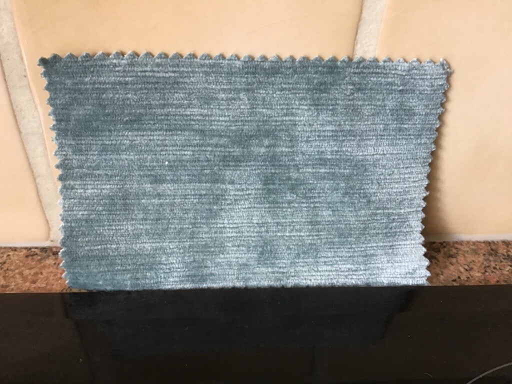 Laura Ashley 'Villandry' in Duck Egg Upholstery Curtain Fabric 15m