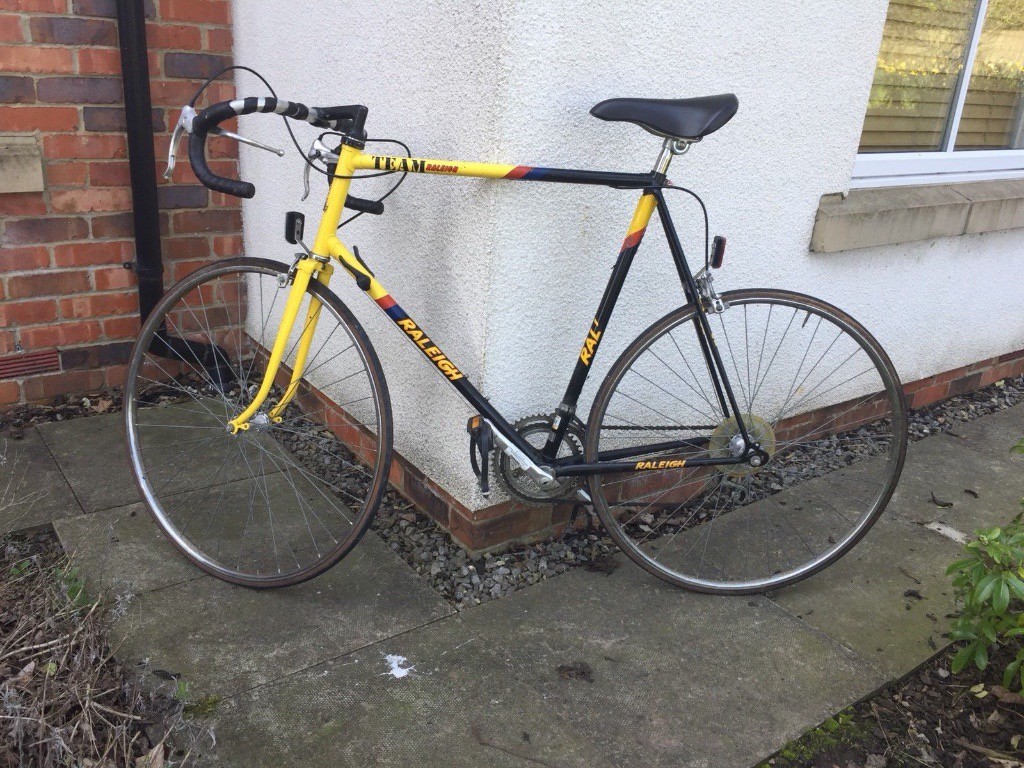 Adult Mountain Bike + Raleigh Thin Wheel Racing Road Run Bicycle high