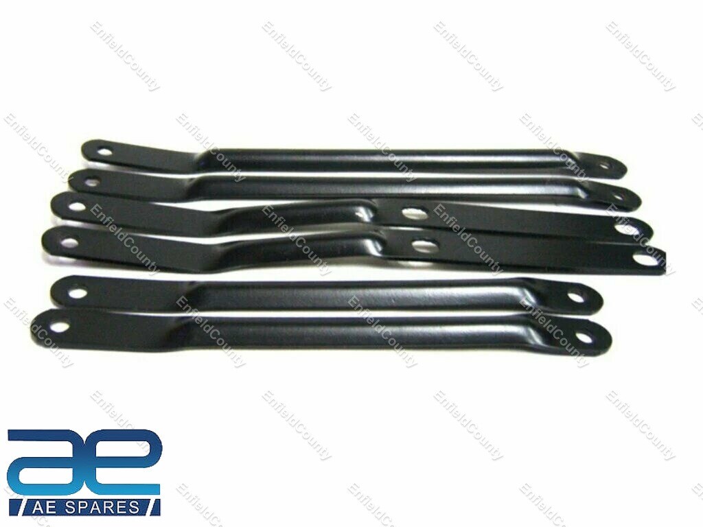 Fits Royal Enfield 350cc Front Mudguard Stay Kit Black  