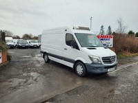 2016 ON 16 PLATE MERCEDES-BENZ SPRINTER 313CDI 130BHP MWB FRIDGE FREEZER ULEZ 