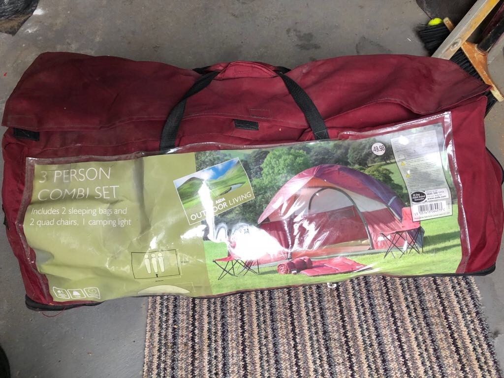 Asda 6 Man Tent & Asda You