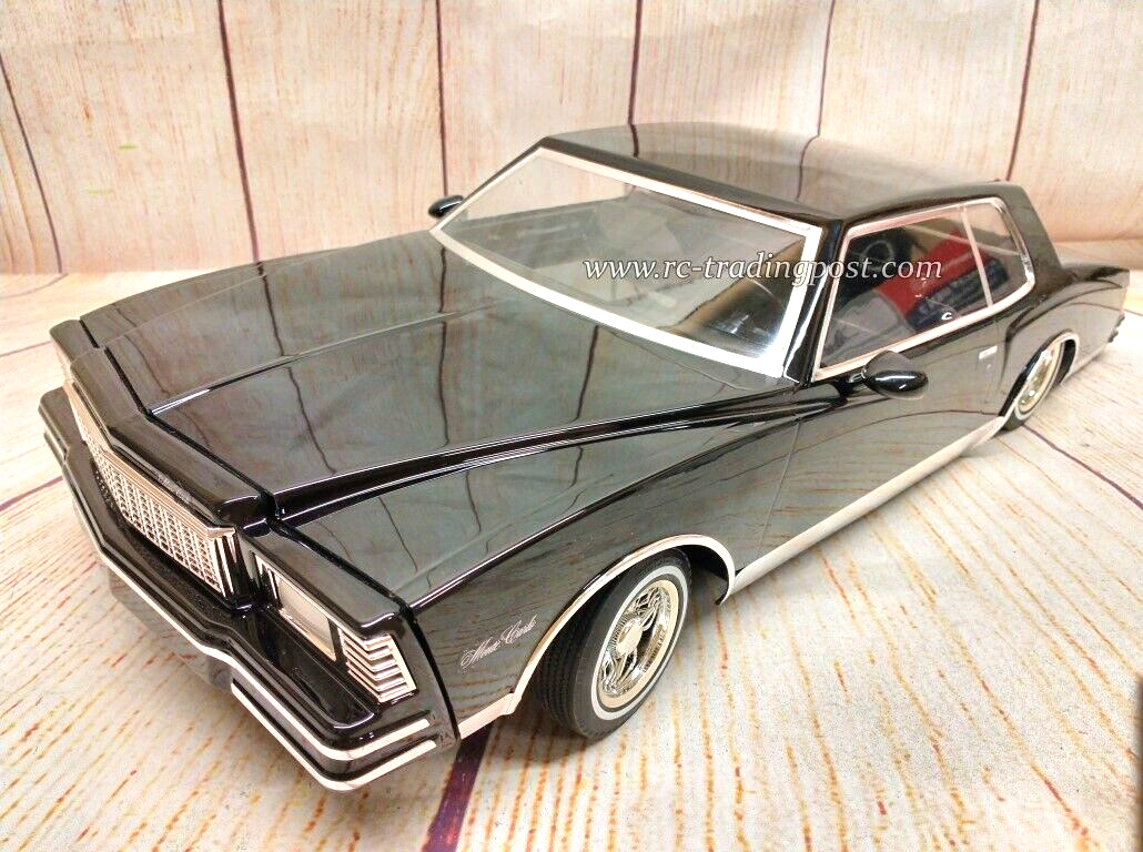 Lo Rc Car - 1:10 1979 Chevrolet Monte Carlo Lowrider Black