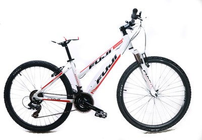 17" Fuji Adventure ST 26" Women's Hardtail MTB Bike Shimano 3 x 7s Red NEW