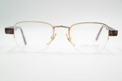 Vintage Casablanca Trend Company Col. 1 Mod. 5060 50 20 Gold Stained Glasses NOS