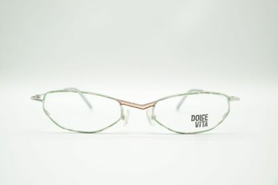 Vintage Casanova DVL 1 Multicoloured Oval Glasses Frames Eyeglasses NOS