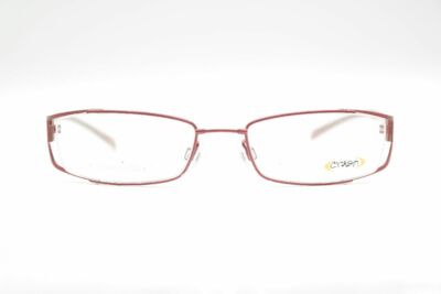 Eschenbach Titanflex Crush 850001 Red Brown Oval Glasses Frame New