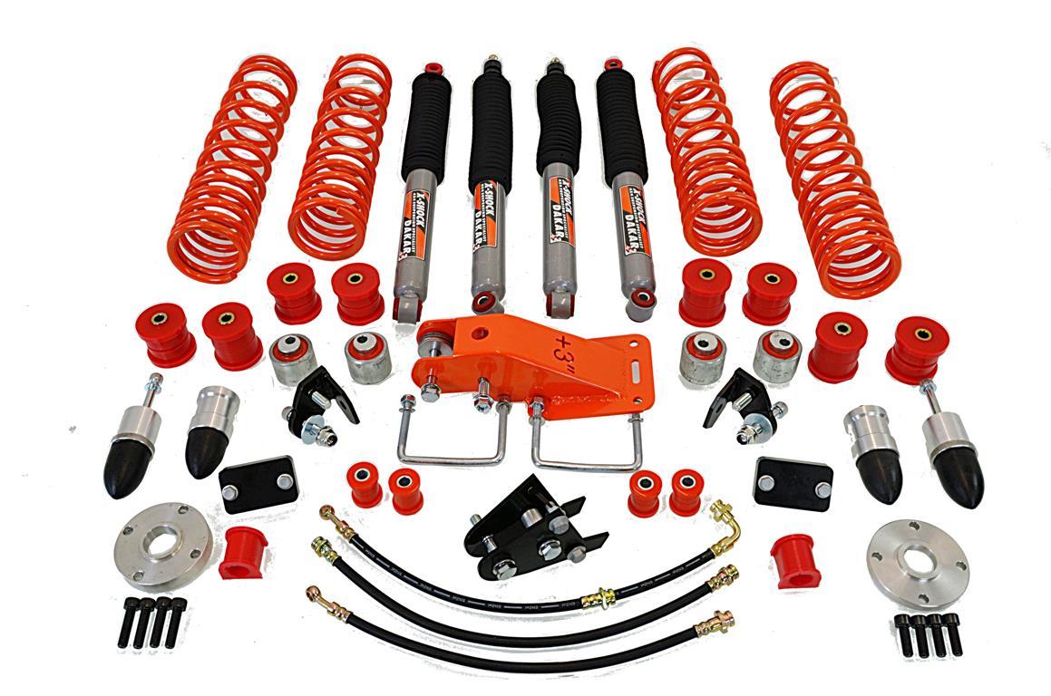 Suzuki Jimny Lift KIT +3'' 80mm Suspension Set OFFROAD 2 years guarantee eBay