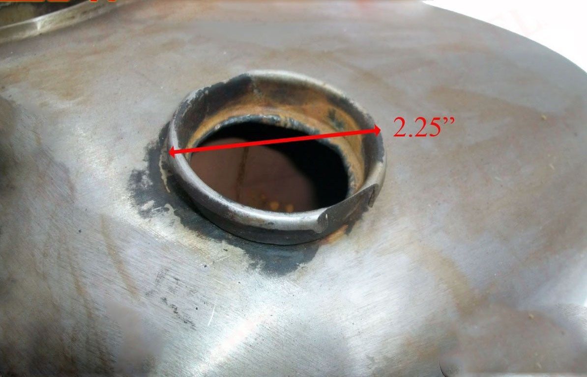 1950s BSA C11 Speedometer Model Petrol Gas Fuel Tank Chrome Plated  