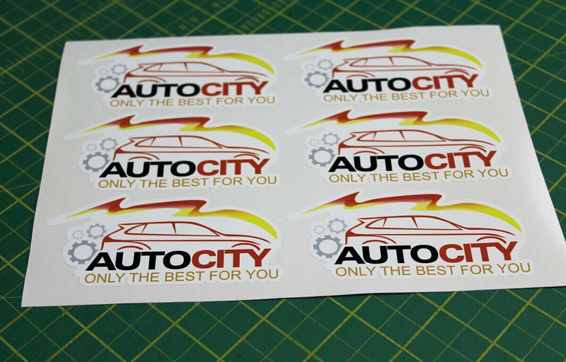 Bulk Sticker Custom Print Vinyl Your Design Decals Labels Logo Stickers