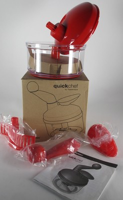 Tupperware Quick Chef Pro System Food Chopper - NIB - NOS