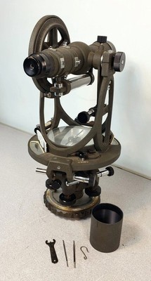 Teledyne Gurley 100a 20 Vintage Surveyor Transit - 