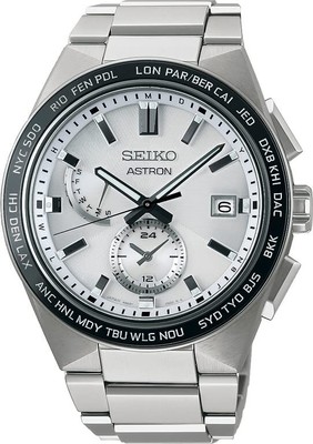 Pre-owned Seiko Watch Astron Nexter 2nd Collection Solar Radio Sbxy049 Men&39;s Silver
