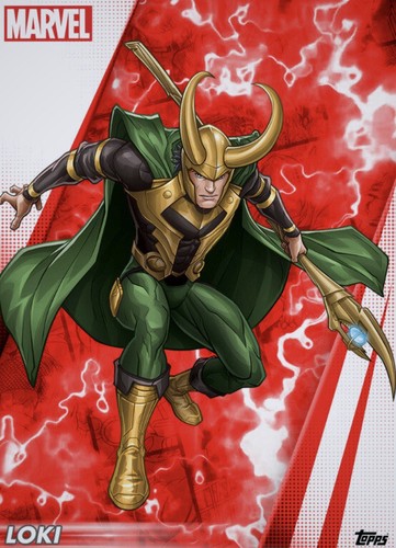 MARVEL LOKI ポストカード DIGITAL CARD] Topps Marvel - Loki - Omnibus 22 S2 - Red | eBay