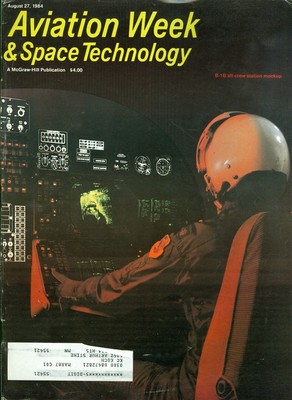 1984 Aviation Week & Space Technology Magazine: B-1B Aft Crew Station Mockup