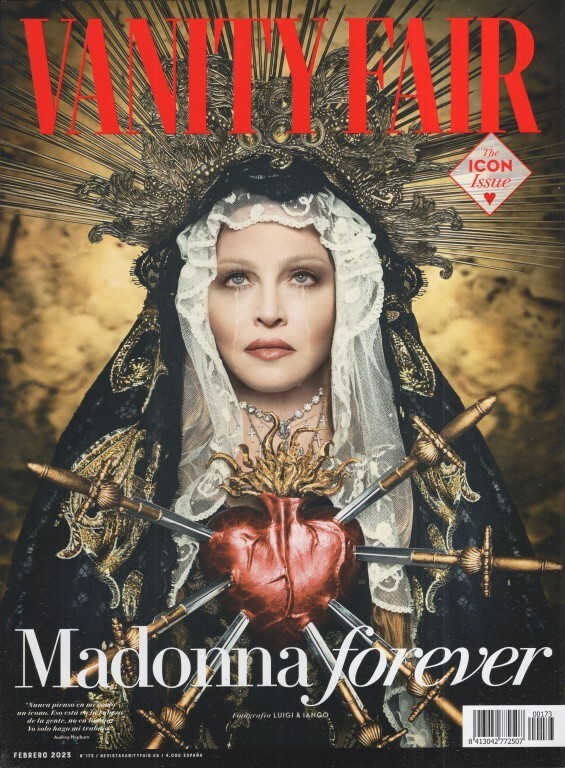 マドンナ　VANITY FAIR Madonna forever Spain VANITY FAIR SPAIN #173 February 2023 MADONNA Forever NEW