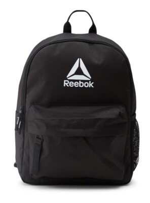 Reebok Men s Beau Backpack with 12.5  Laptop Sleeve, Black