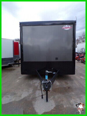 8.5 x 28 28ft Enclosed Cargo Racing Dragster Motorcycle Show Car Hauler Trailer 