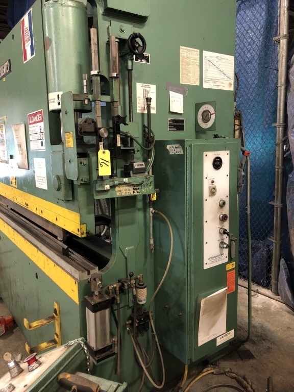 Betenbender Hydraulic Press Brake Model 8-95 95Ton