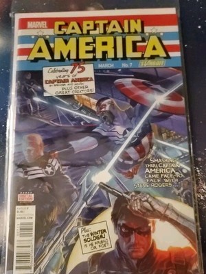 Captain America Sam Wilson #7 Spencer Standoff Alex Ross Variant A 2016