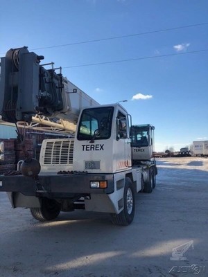 2001 Terex T335 Telescopic Boom Truck Crane,Cummins,Eaton-Fuller Trans,94' Boom