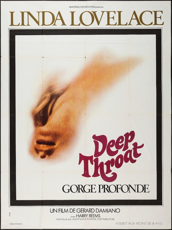 DEEP THROAT French Grande movie poster 47x63 LINDA LOVELACE HARRY REEMS 1972のeBay公認海外通販｜セカイモン