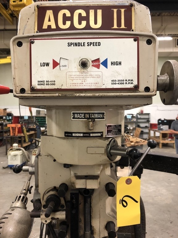 Birmingham Accu II CNC Vertical Milling Machine