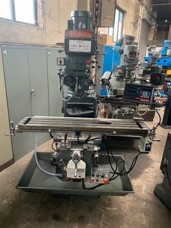EXCEL PINNACLE MODEL PKTM 380V4 TURRET MILLING MACHINE YEAR 1997 in