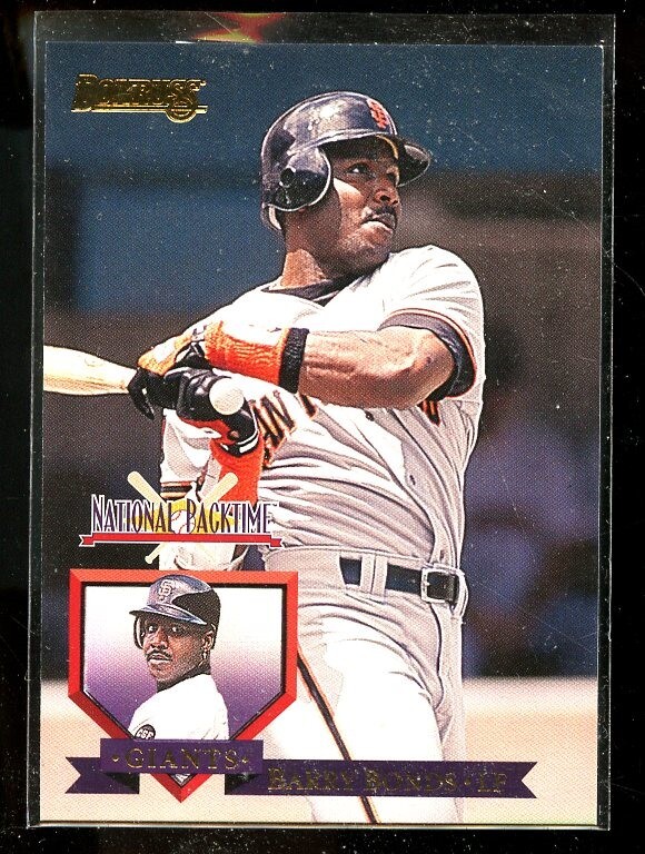 1995 DR NATIONAL PACKTIME #7 BARRY BONDS GIANTS MINT E019443