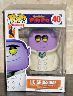 NIB Funko Pop LIL  GRUESOME Hanna Barbera Wacky Races VINYL FIGURE #40