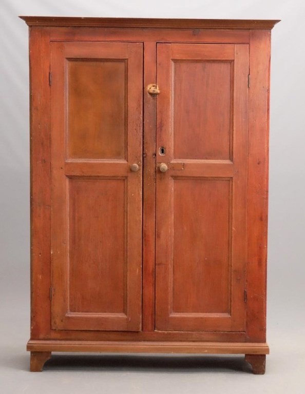 Antique Canadian Early Country 2 Door Pantry Cupboard China